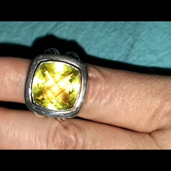 David yurman lemon citrine Albion ring size 5 - Picture 8 of 12